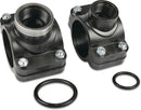 Bolt saddle PP 25 mm x 3/4" clamp x female thread 16bar black