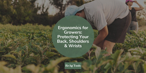 Ergonomics for Growers: Protecting Your Back, Shoulders & Wrists