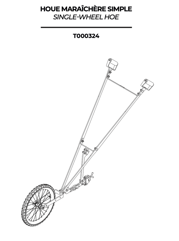 Terrateck Single Wheel Hoe Instructions
