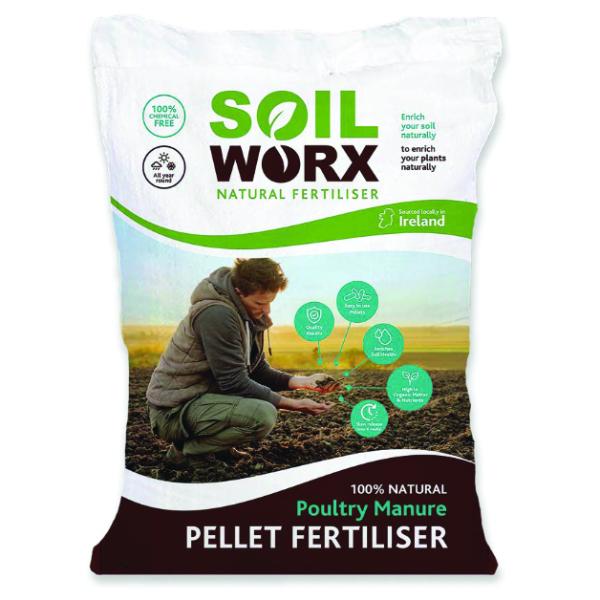 Soil Worx Chicken Manure Pellets (Bag 10Kg)