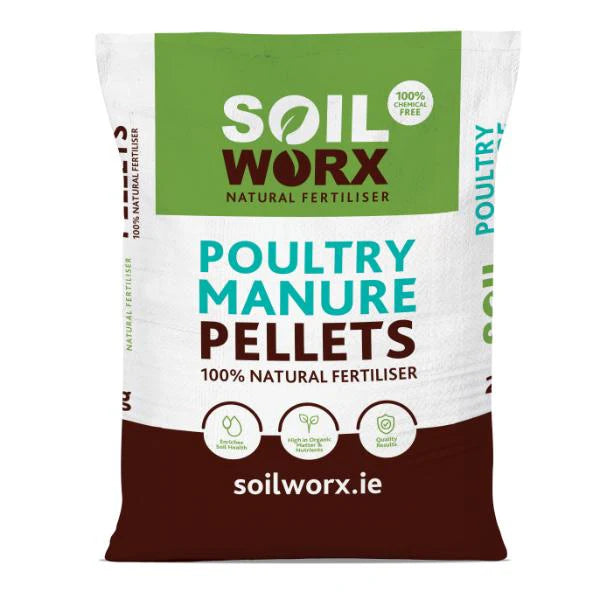 Soil Worx Chicken Manure Pellets (Bag 25Kg)