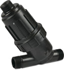 Inline filter PP 3/4" male thread 8bar 130micron stainless steel gauze black