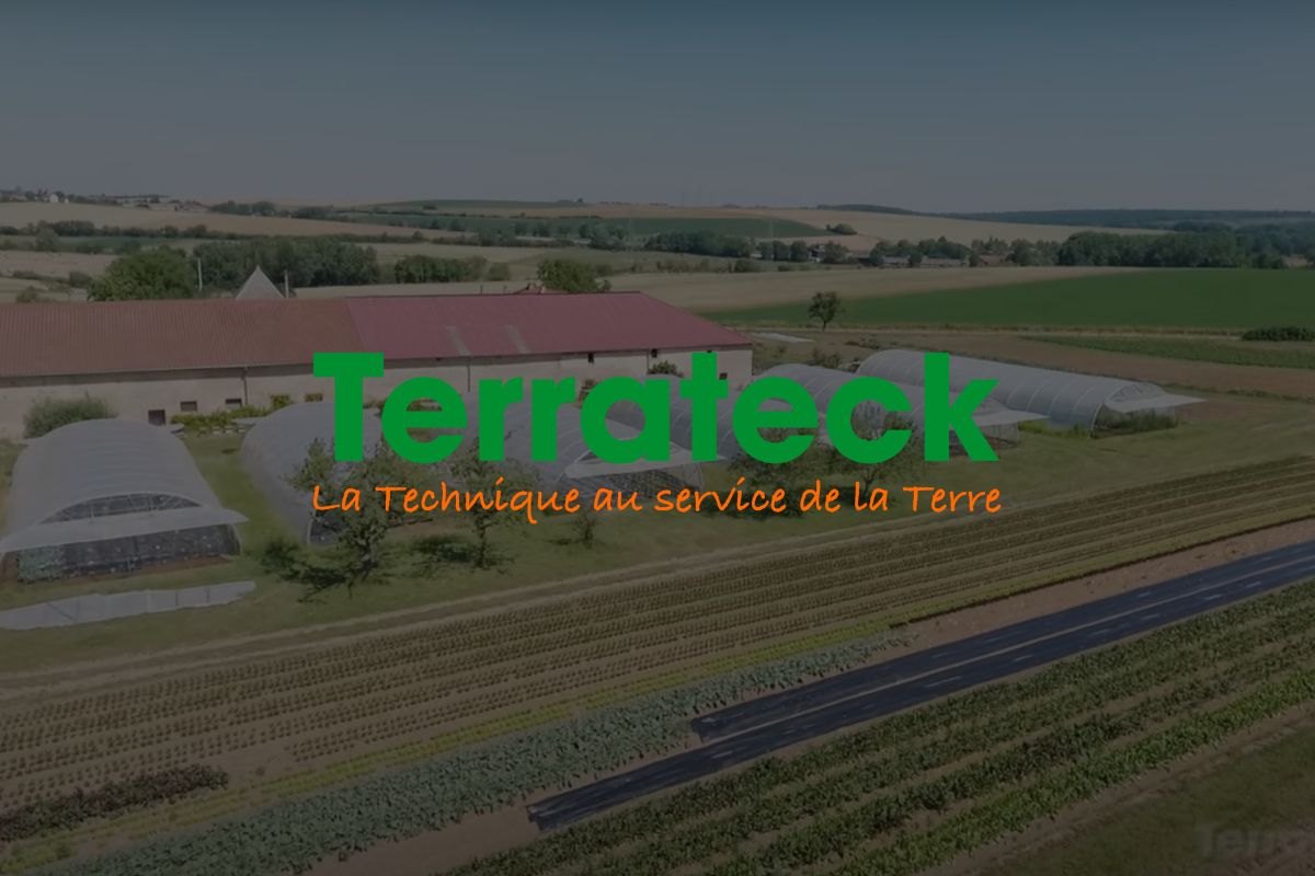 Terrateck tools in use on a market garden