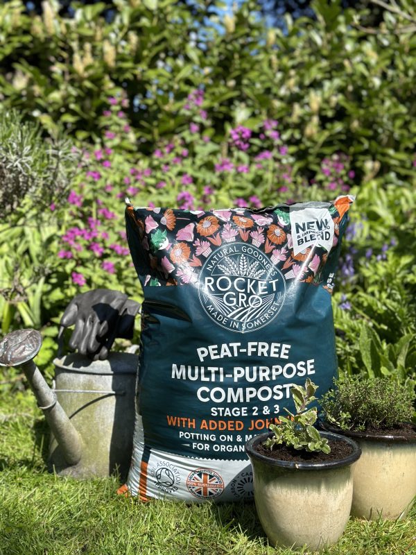 Rocket Gro Peat-Free Multi-Purpose Compost 40L (with John Innes)