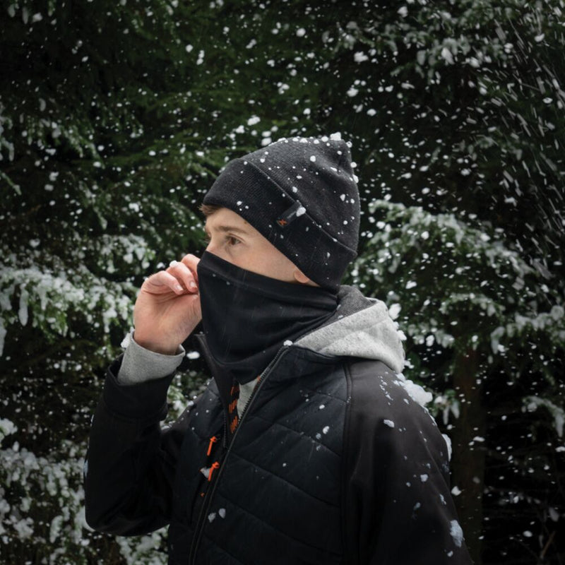 Winter Essentials Set: Socks, Hat & Snood (Black)