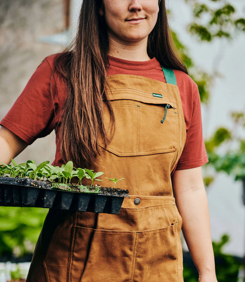 Growers & Co. Market Apron Camel