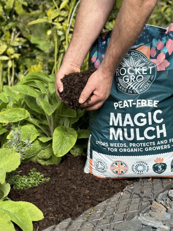 Rocket Gro Peat-Free Natural Magic Mulch 50L