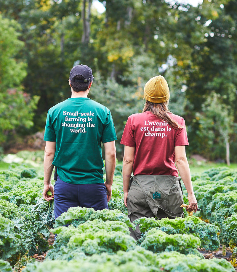 Growers & Co. Organic Cotton Mens English Green Mission T-Shirt