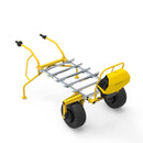 Electric Market Garden Double Wheel Wheelbarrow