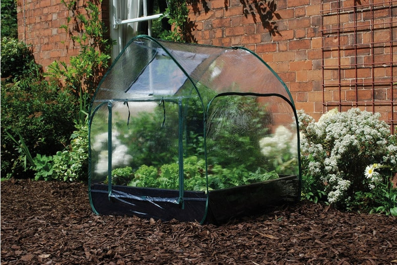 Pop Up Cloche Cover For Grow Bed Raised Bed
