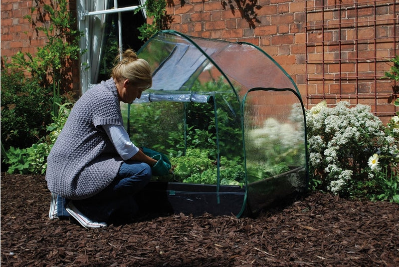 Pop Up Cloche Cover For Grow Bed Raised Bed
