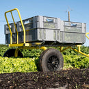 Wide Market Gardening Cart - Double Wheel